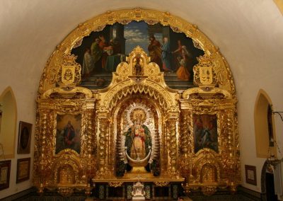 Retablo Nuestra Señora de la Oliva, Patrona de Salteras, Sevilla